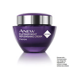 Avon Anew Platinum Night Replenishing Cream 50 ml / 1.6 fl oz ** SEALED ** NEW *