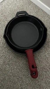 2 PIECE Tramontina Pre-Seasoned Cast Iron Skillets 12&10 inch Grill - Picture 1 of 4