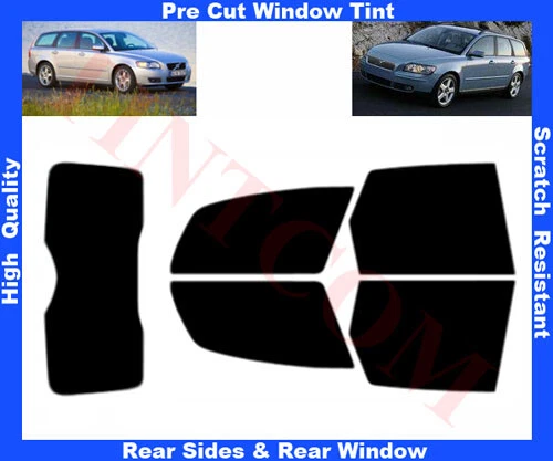 Pellicola Oscurante Vetri Auto Pre-Tagliata Volvo V50 S.W. 2004-2011 da 5% a 50% - Imagen 1 de 1