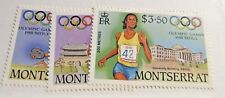 MONTSERRAT Sc #677 678 679 ** MNH, 1988 Olympics set, Fine + 