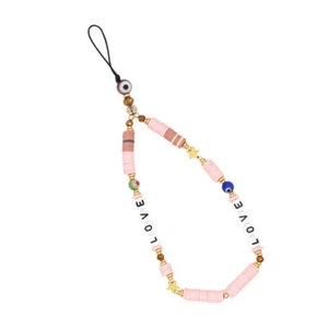 Letters Phone Strap Phone Pendant Anti- Lost Phone Strap Decorative Lanyard - Zdjęcie 1 z 12
