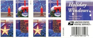 2016 - Holiday Windows - 47 cents - Twenty Forever Self-adhesive Stamps - Picture 1 of 2