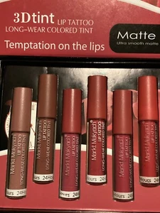 Ultra smooth Matte 3D tint Lip tattoo 24hr wear coloured tint - Picture 1 of 3