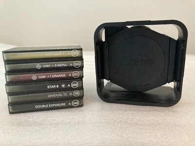 Cokin Modular Filter Holder Lens Hood A Series w/Diffuser, Orange, Star, Gradual - Image 1 of 4