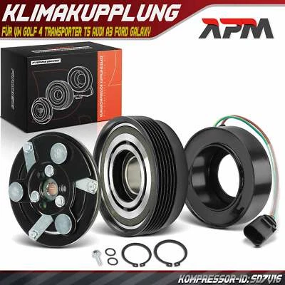 Acoplamiento magnético compresor aire acondicionado Renault Megane 2 3 Nissan Qashqai +2 X-Trail - Imagen 1 de 4