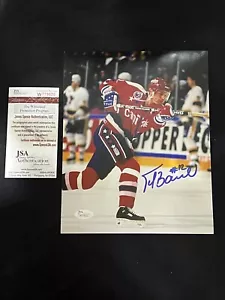 Peter Bondra Signed 8x10 Photo Washington Capitals JSA - Picture 1 of 3