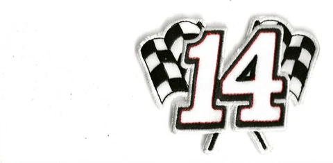 NEW 3 X 4 INCH TONY STEWART W/FLAGS NASCAR IRON ON PATCH FREE SHIP Cover