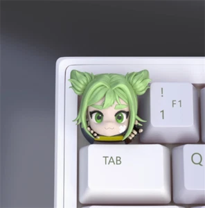 League of Legends The Spark of Zaun Zeri Handmade For Mechanical Keyboard Keycap - Picture 1 of 10