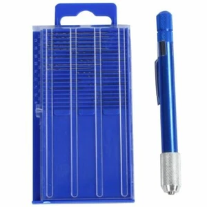 JUEGO DE 17 PIEZAS Kit de brocas de broca medidor de alambre fino mini joyero de precisión 61-80 con estuche - Imagen 1 de 3