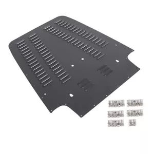 Persiana de capó ventilada rejilla negra de aluminio para Jeep 97-02 Wrangler TJ - Imagen 1 de 11