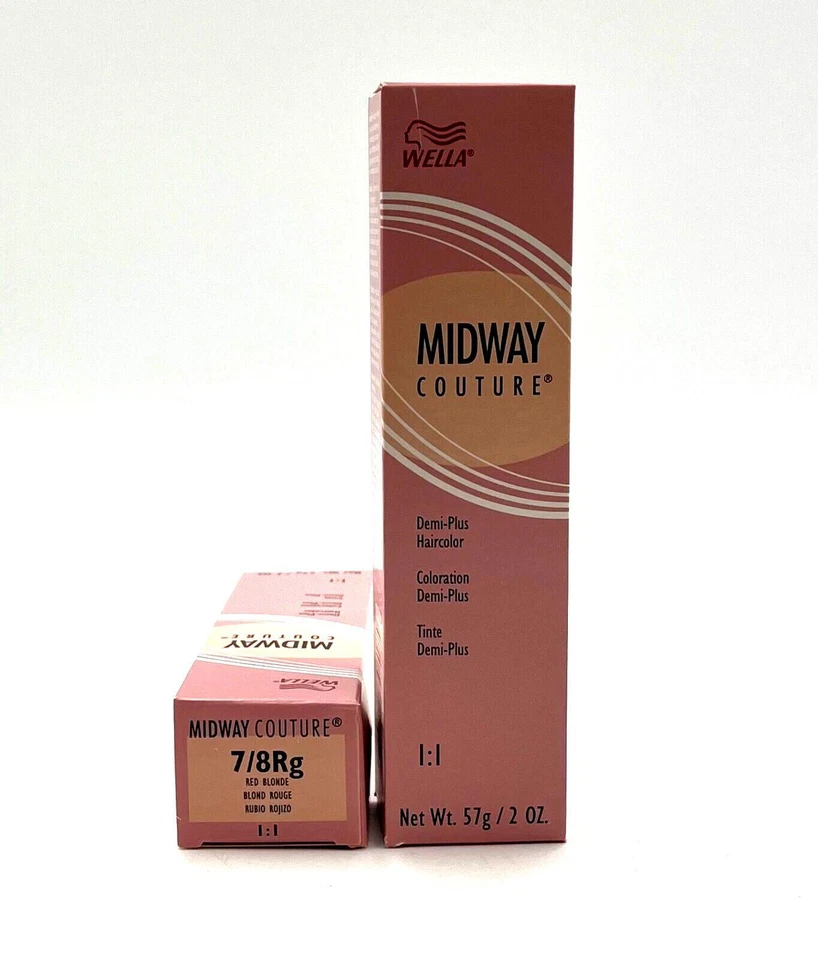 Wella Midway Couture Demi-Plus Haircolor 7/8Rg Red Blonde 2 oz - Image 1 of 1