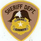 Wisconsin Wi Vilas County Sheriff Nice Shoulder Patch Police