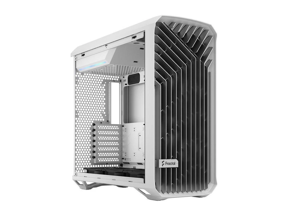 Fractal Design Torrent E-ATX Mid Tower Gehäuse - White TG Clear