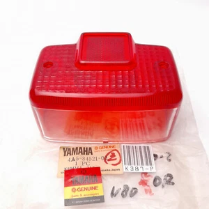 Yamaha V80 V90 Y50 Y80 T80 YB50 Tail Light Lens P/N 4A5-84521-00 FREE SHIPPING - Picture 1 of 8