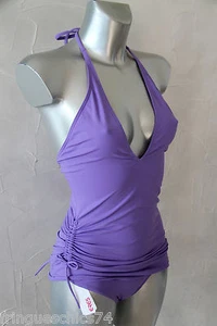 Layered Purple Bathing Suit Loukoum ERES Khol Hamm T 42 FR US 10 New V 370€ - Picture 1 of 4