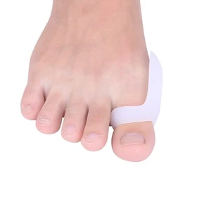2pcs Silicone Toe Separators Straighteners Thumb Valgus Bunion Corrector Cus BAK - Bild 1 von 7