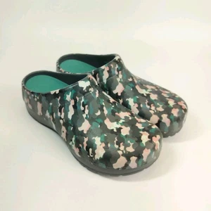 Dansko Kane Women's EVA Molded Clog US Size 7.5 Pink Camouflage Nurse Shoes - Picture 1 of 9