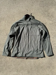 Pullover gris polar 5.11 táctico para hombre medio reconocimiento media cremallera talla grande - Imagen 1 de 3