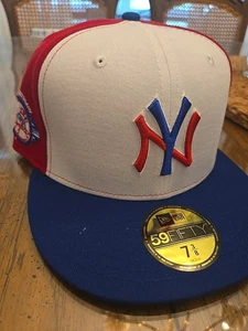 NewYork Yankees New Era Fitted Hat,100th Anniversary Pinwheel Exclusive New... - Picture 1 of 13