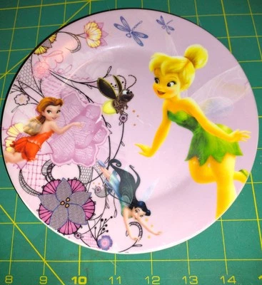 Disney Fairies/Tinkerbell Pixie Dust - Plato de cerámica coleccionable Foto 1 de 4