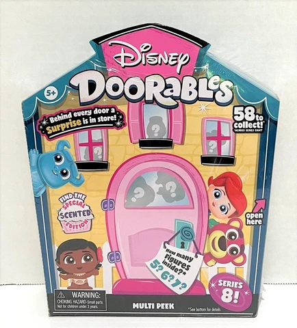 Disney Doorables Multi Peek Series 8 Featuring Special Edition Scented SEALED Cover