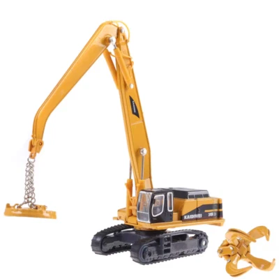 1:87 Grab & Magnet Attachment Crane Construction Equipment Diecast Model Truck - Image 1 of 4