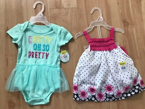 infant 6/9 month 12 month girls clothing sets NWT - Picture 1 of 3