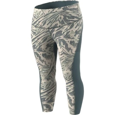 Leggings femininas Adidas x Zoe Saldana GL3868 multiesportivas 7/8 tamanho 2X nova com etiquetas - Imagem 1 de 4