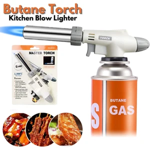 Butane Torch Kitchen Blow Lighter, Professional Chef Culinary Torch for Cooking - Picture 1 of 7
