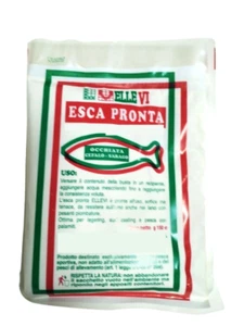 Pastura Ellevi ESCA PRONTA PASTELLA GIALLA-BIANCA CEFALO OCCHIATA SARAGO 250GR - Foto 1 di 1