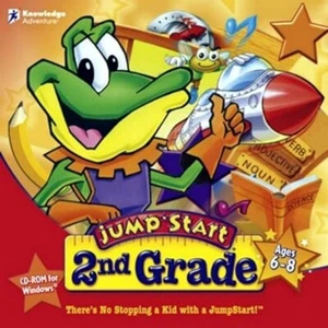 JumpStart 2nd Grade Ages 6-8 Knowledge Adventure Jump Start New Sealed - Picture 1 of 2