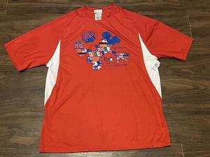 Maglia da calcio Topolino Disney Epcot World Showcase NUOVA con etichette 2014 taglia XL - Foto 1 di 5
