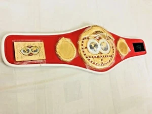 IBF INTERNATIONAL BOXING FEDERATION CHAMPIONSHIP BELT REPLICA MINI  - Picture 1 of 9
