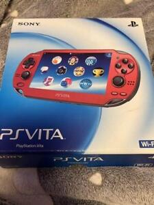 Sony PS Vita - PCH-1000 Red Video Game Consoles for sale | eBay