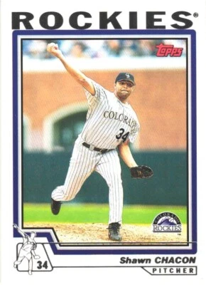 2004 Topps #257 Shawn Chacon Colorado Rockies - Image 1 of 2