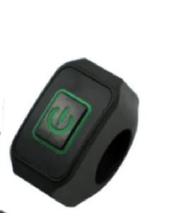 7/8" 12V 10A Motorcycle ON/OFF Switch LED-GREEN - Picture 1 of 5