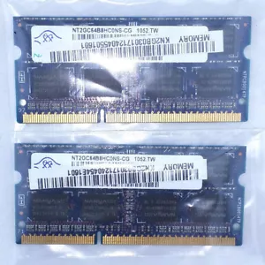 8GB  (4GB x2) DDR3 Memory Ram ntgc64b8hc0ns-cg - Picture 1 of 3