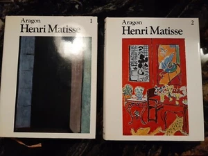 Henri Matisse - Aragon- 2 Vols. High quality Set. Colorful Art & Bio. 1st HB/DJ - Picture 1 of 4