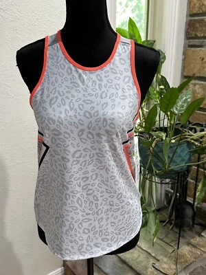 Camiseta sin mangas de tenis Lija para mujer talla XS Animal Instinct espalda deportiva nueva con etiquetas Foto 1 de 4