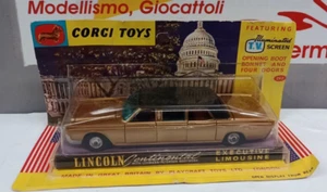 CORGI TOYS 1/43 LINCOLN CONTINENTAL EXECUTIVE LIMOUSINE ITEM 262 RARO VINTAGE - Foto 1 di 4