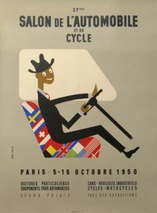 COLIN JEAN 37eme SALON DE L AUTOMOBILE ET DU CYCLE 1950 GRAND PALAIS PARIS - Picture 1 of 1