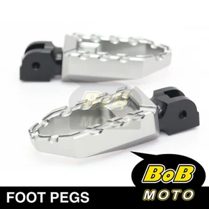 Para Tiger 800 XC/XCX/XCA 15-18 17 CNC BUZZ Rider estriberas delanteras TITANIO - Imagen 1 de 7