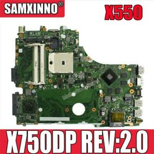 Carte mère X750DP REV:2.0 pour ordinateur portable Asus X550 X550D K550DP X750DP