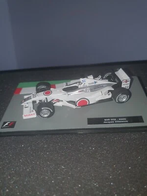 FORMULA 1 F1 AUTO COLLECTION SCALA 1/43 - BAR 002 - J. Villeneuve -Teca Box - Immagine 1 di 4