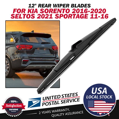 Limpiaparabrisas trasero 12" calidad OEM para Kia Sedona 2015-2021 Foto 1 de 4