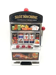 Spardose Spielautomat, Plastik, Bunt, 24x38.7x16.6 cm, Casino-Feeling - Bild 1 von 6