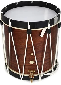 Loyal Drums Independence Model Snare Drum - 16 x 16 inches, Dark Brown with - Picture 1 of 7
