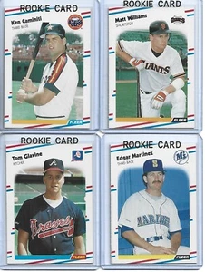 Juego completo de béisbol Fleer 1988 1-660 + juego W.S. + pegatinas (Glavine/Henderson/Ryan) - Imagen 1 de 4