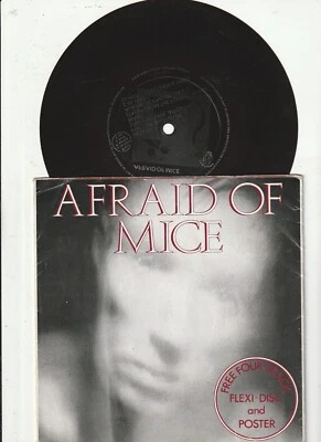 7 " Afraid of Mice - Free four Track Flexi Disc and Poster - Bild 1 von 2