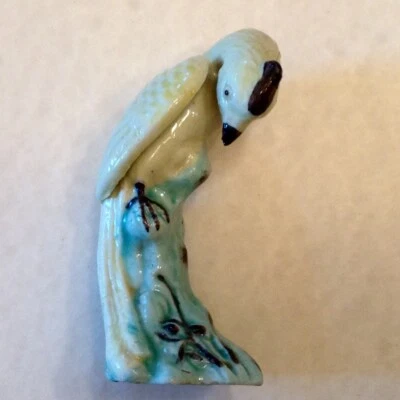 ~ Pájaro Fénix Esmaltado Porcelana Exportación China Antigua Qing/Primera República China Foto 1 de 4